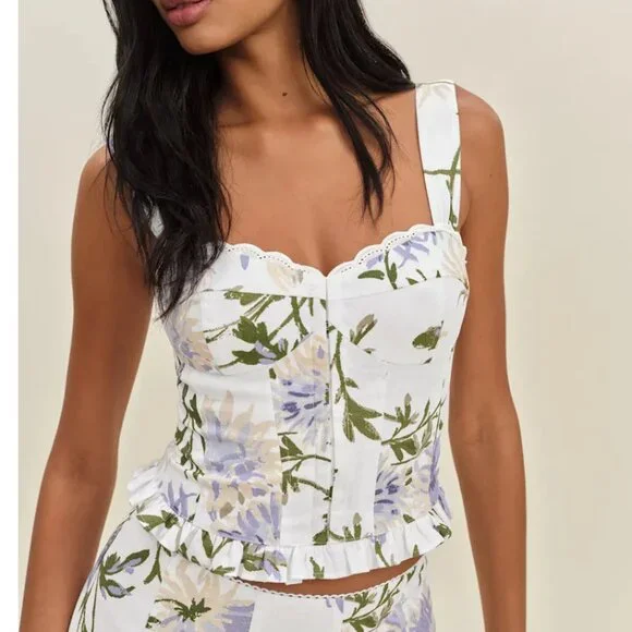 Reformation Anatolia Linen Two Piece - Picture 3 of 13